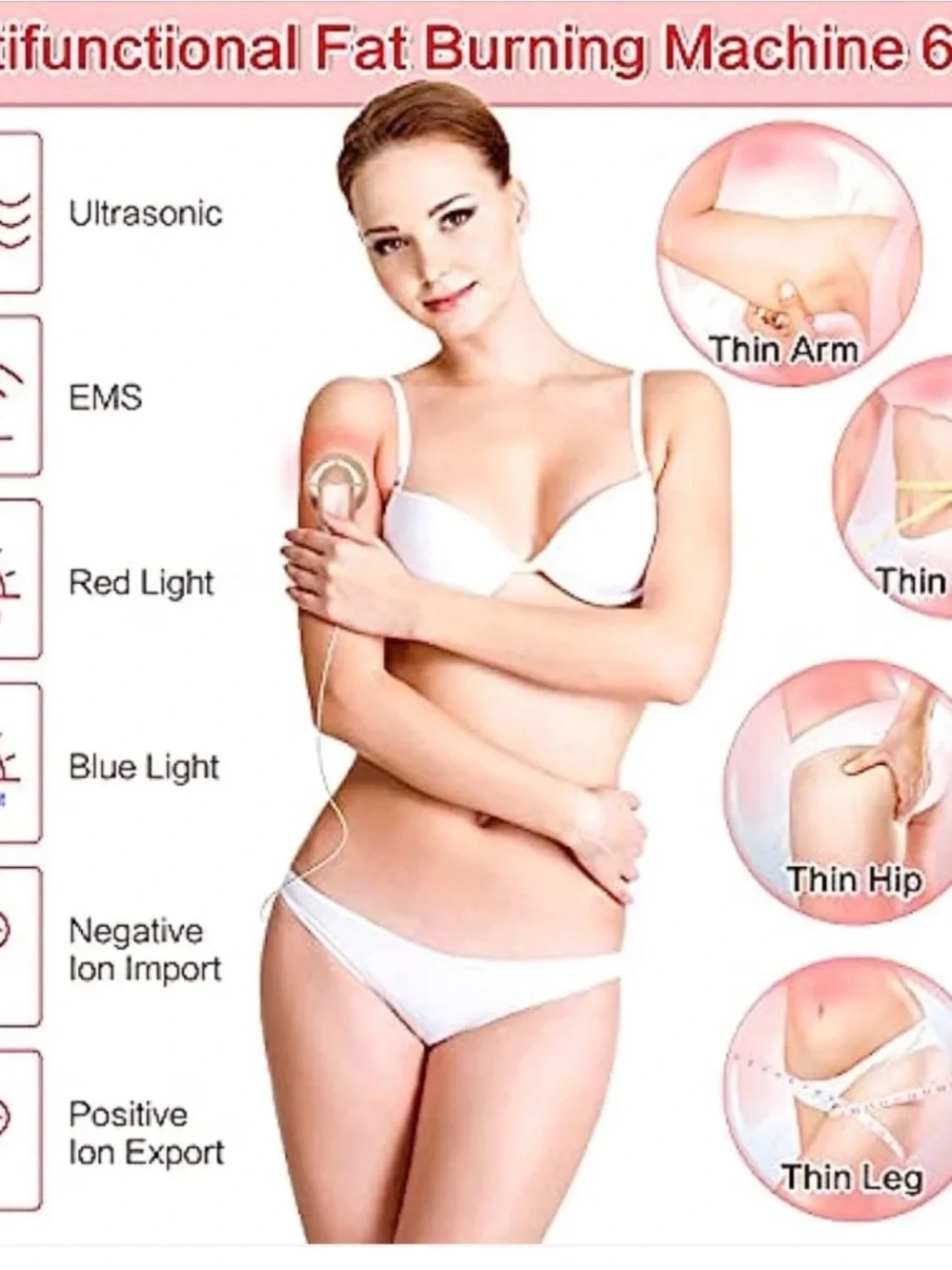 Ultrasonic Facial &  Body Massager - Professional Skin Care Device